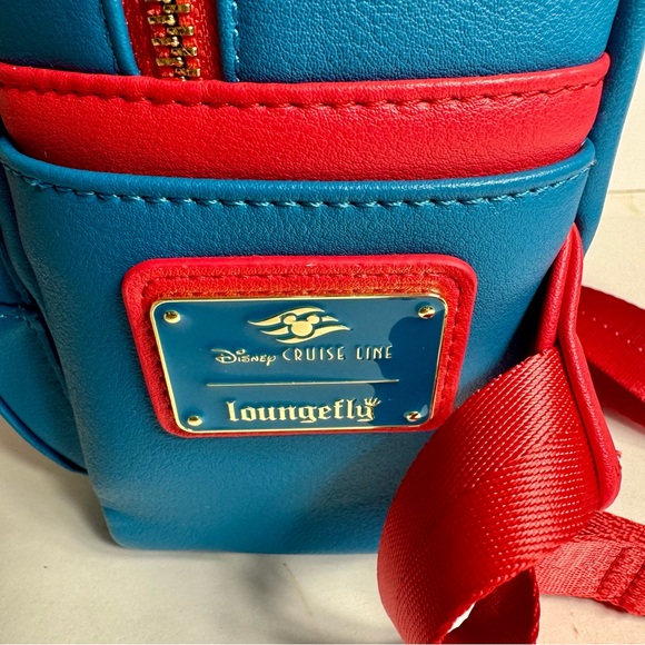 NWT. Disney Cruise Line Exclusive. Disney Wonder Loungefly Mini Backpack.